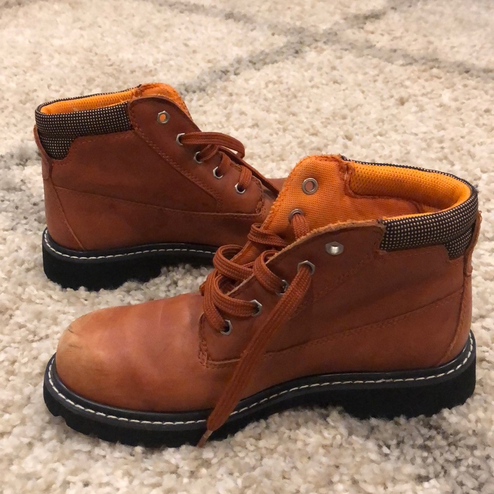 Ankle height Timberlands